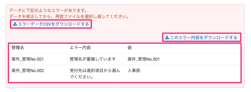正常なデータ